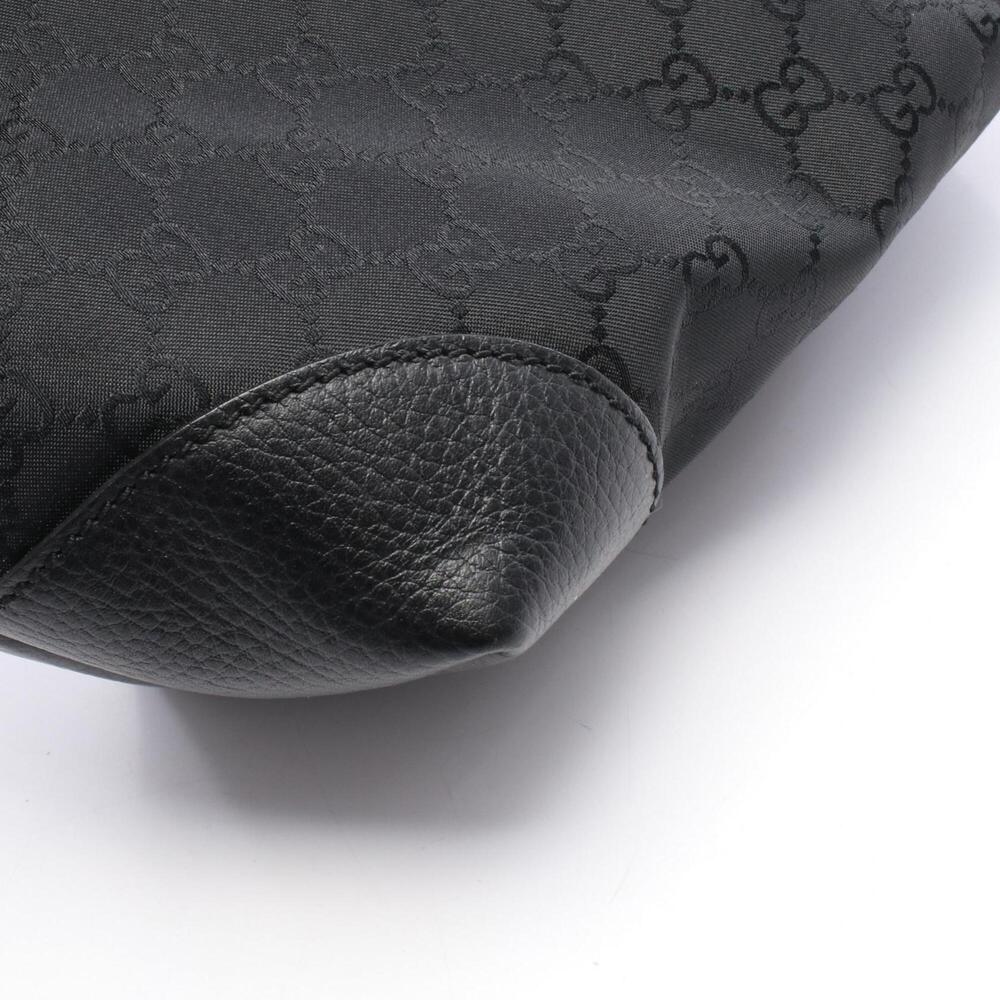 GUCCI Authentic Black Leather Tote Bag - Picture 6 of 7